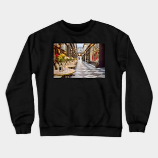 The High Street Arcade, Cardiff Crewneck Sweatshirt